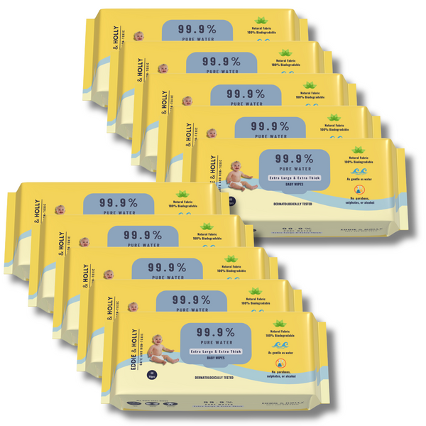 99.9% Pure Water Baby Wipes